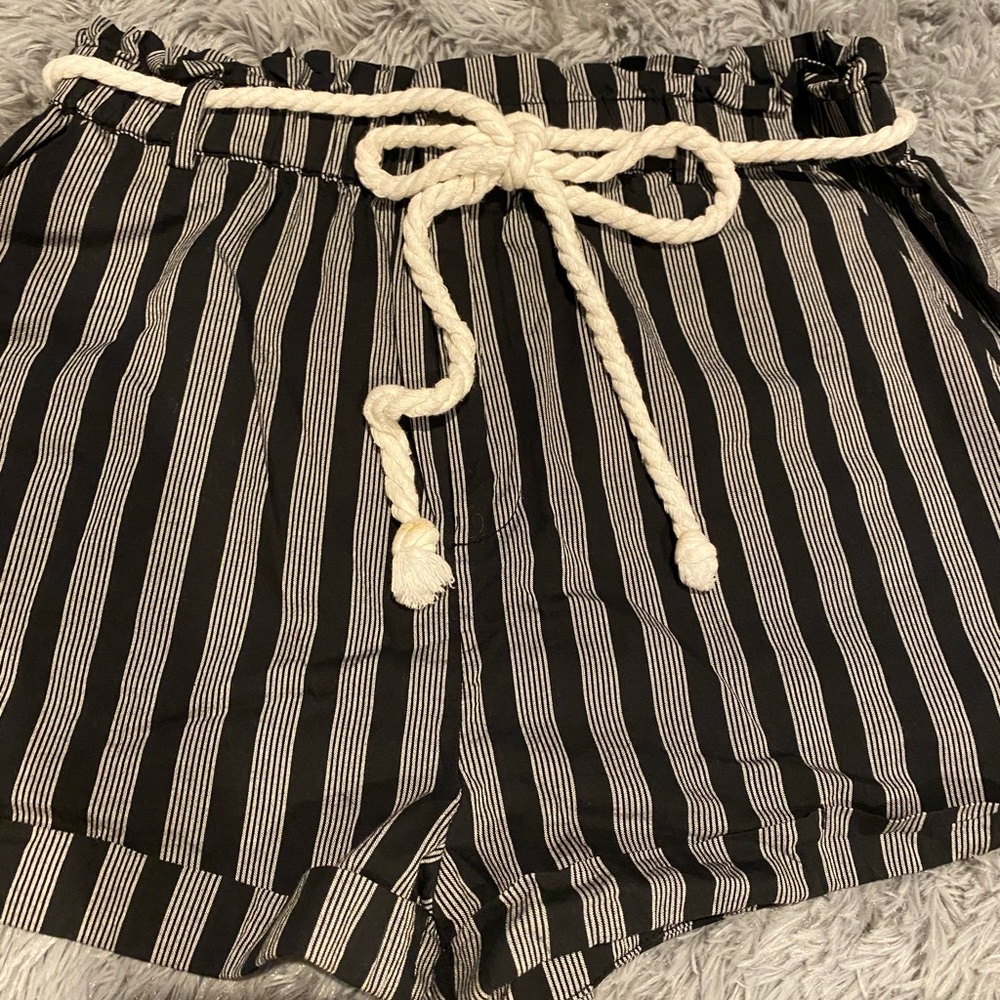High waisted shorts